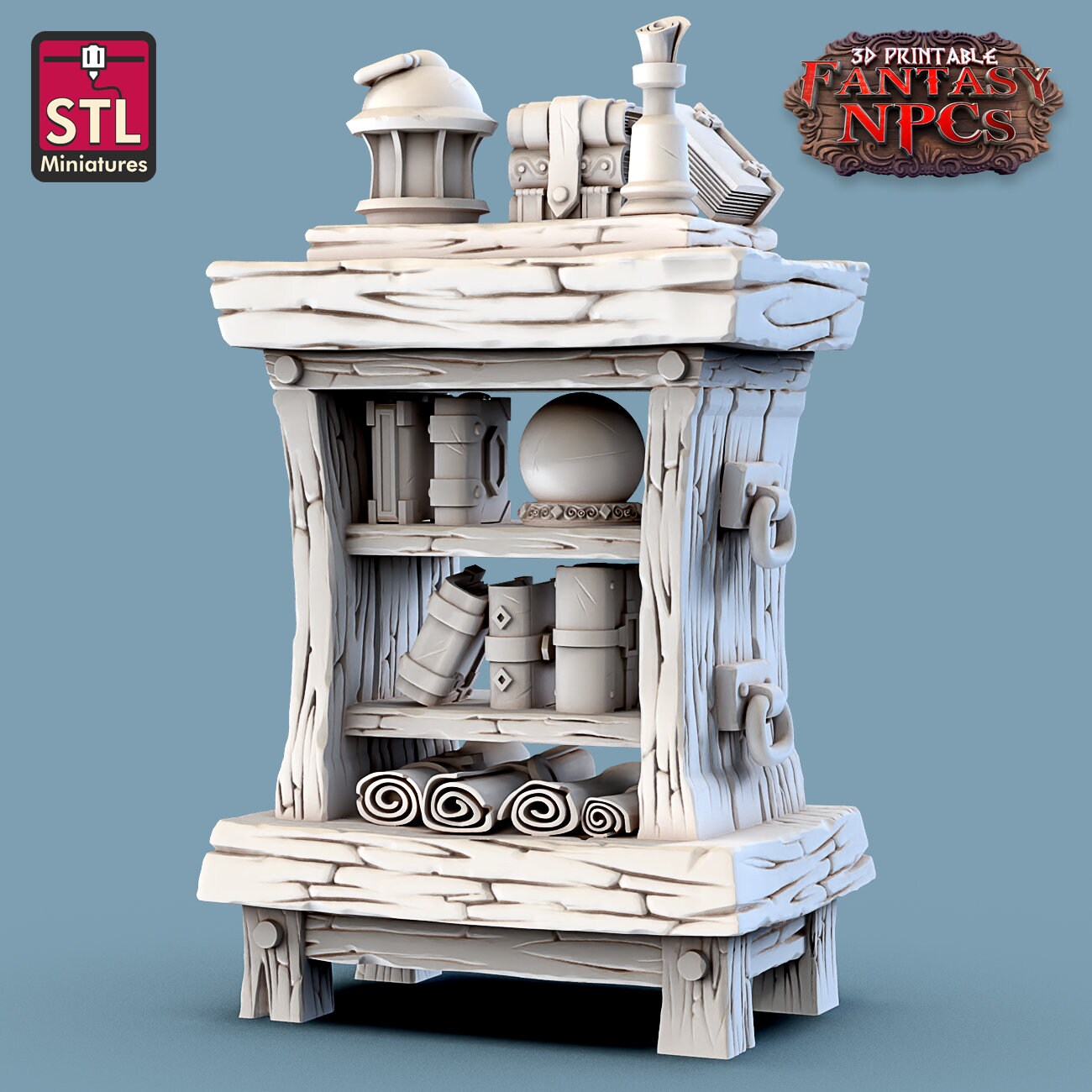 Magic Item Vendor Set by STL Miniatures