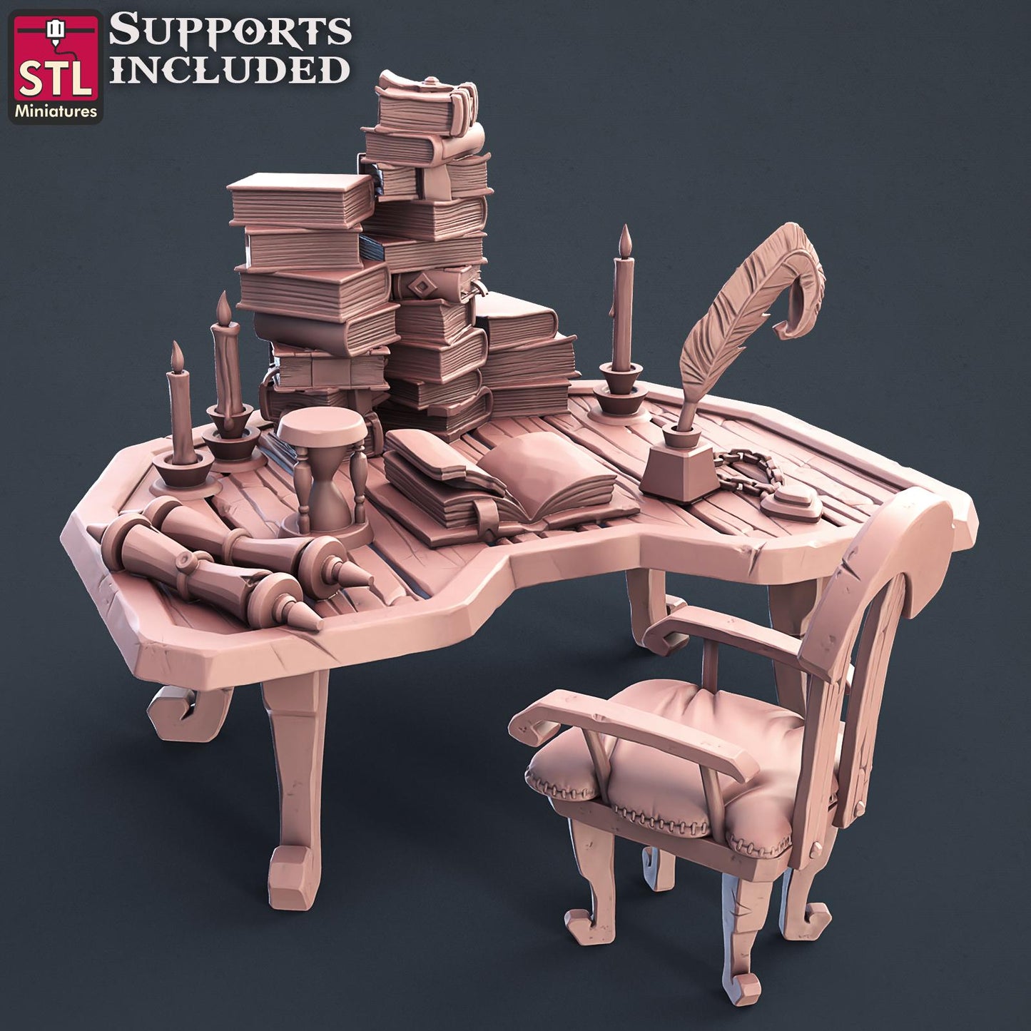 Wizard Set by STL Miniatures