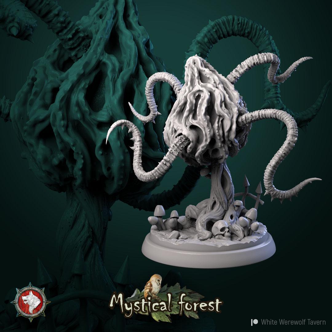 Mushrooms from "Mystical Forest" by White Werewolf Tavern Miniatures