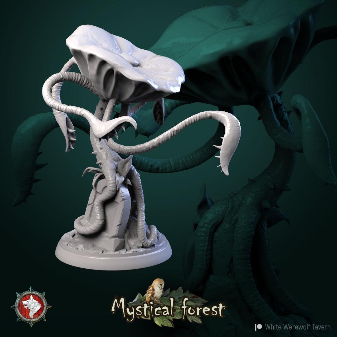 Mushrooms from "Mystical Forest" by White Werewolf Tavern Miniatures