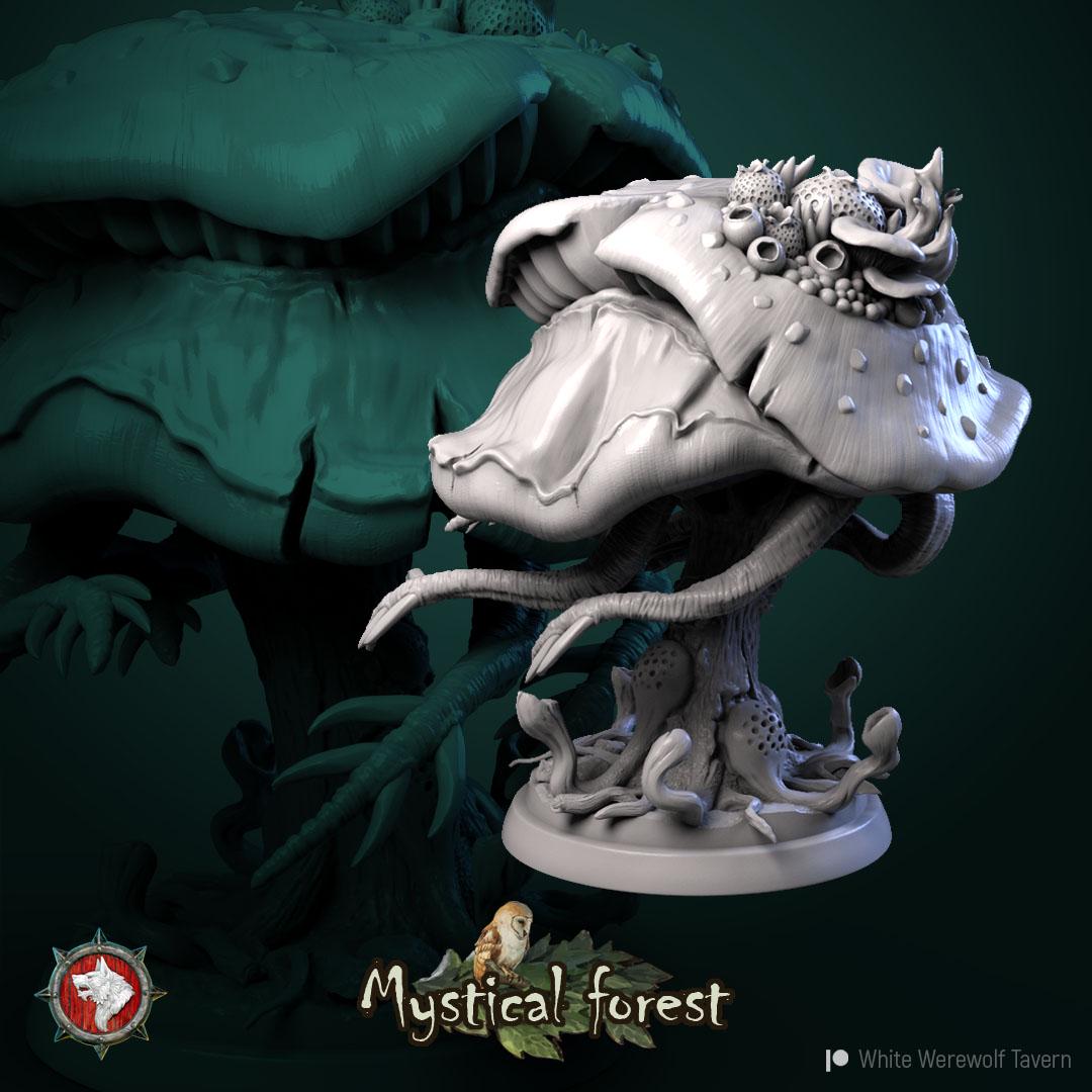 Mushrooms from "Mystical Forest" by White Werewolf Tavern Miniatures