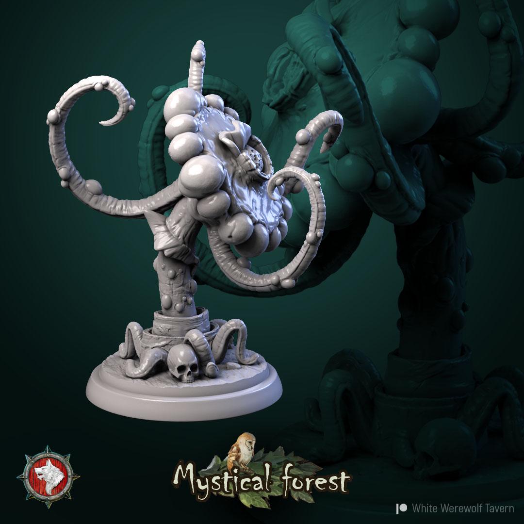 Mushrooms from "Mystical Forest" by White Werewolf Tavern Miniatures