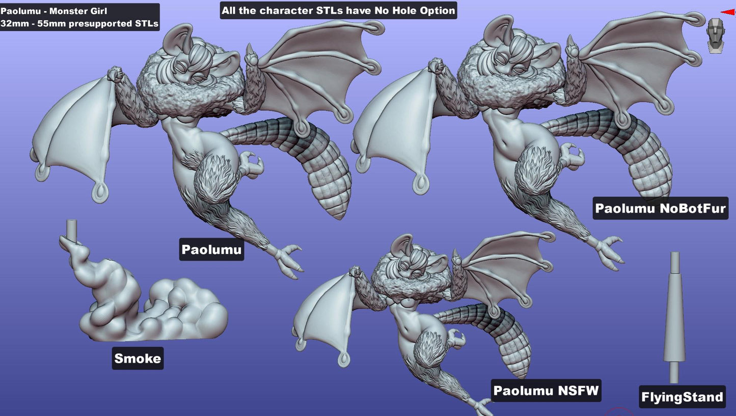 Paolumu - Monster Girl by Gaz Minis