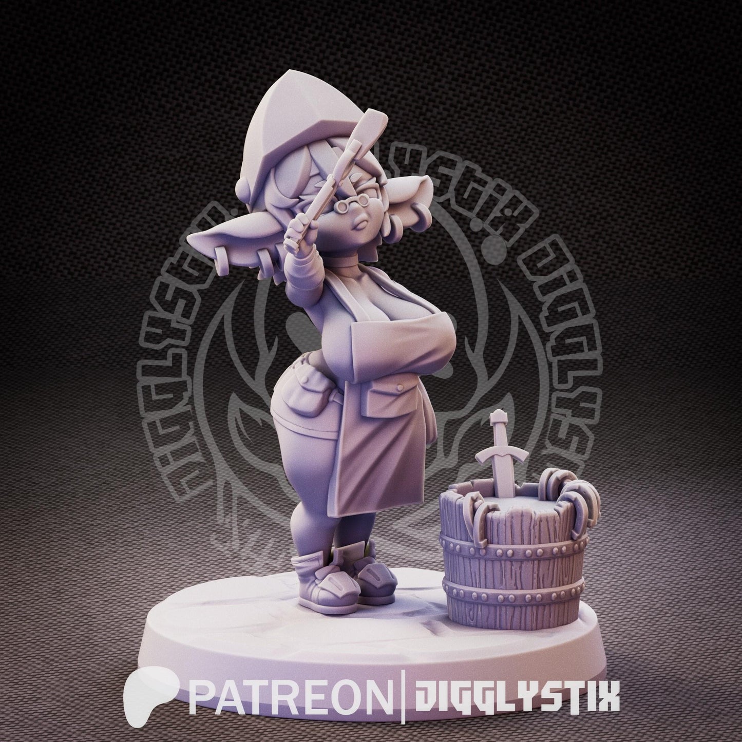 Fantasy Blacksmiths Bundle by Jigglystix Pin Up Factory