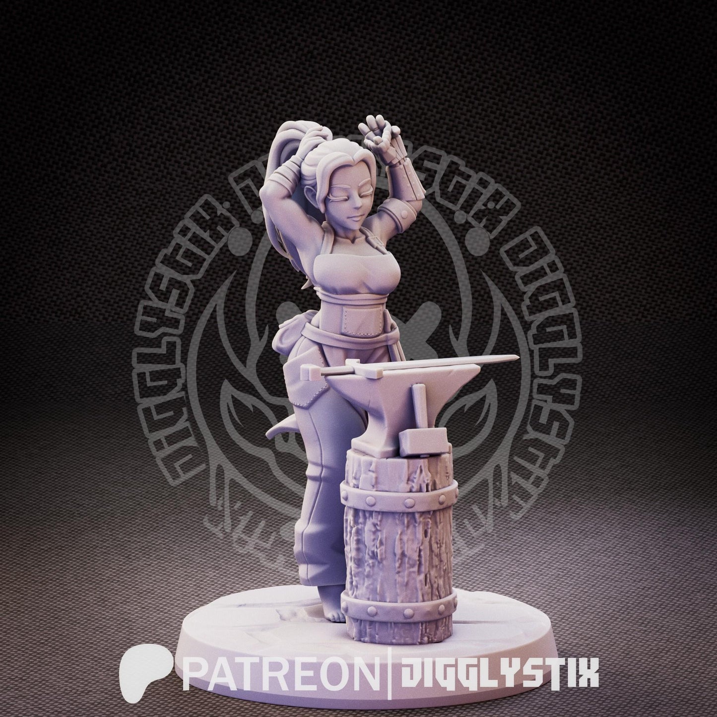 Fantasy Blacksmiths Bundle by Jigglystix Pin Up Factory