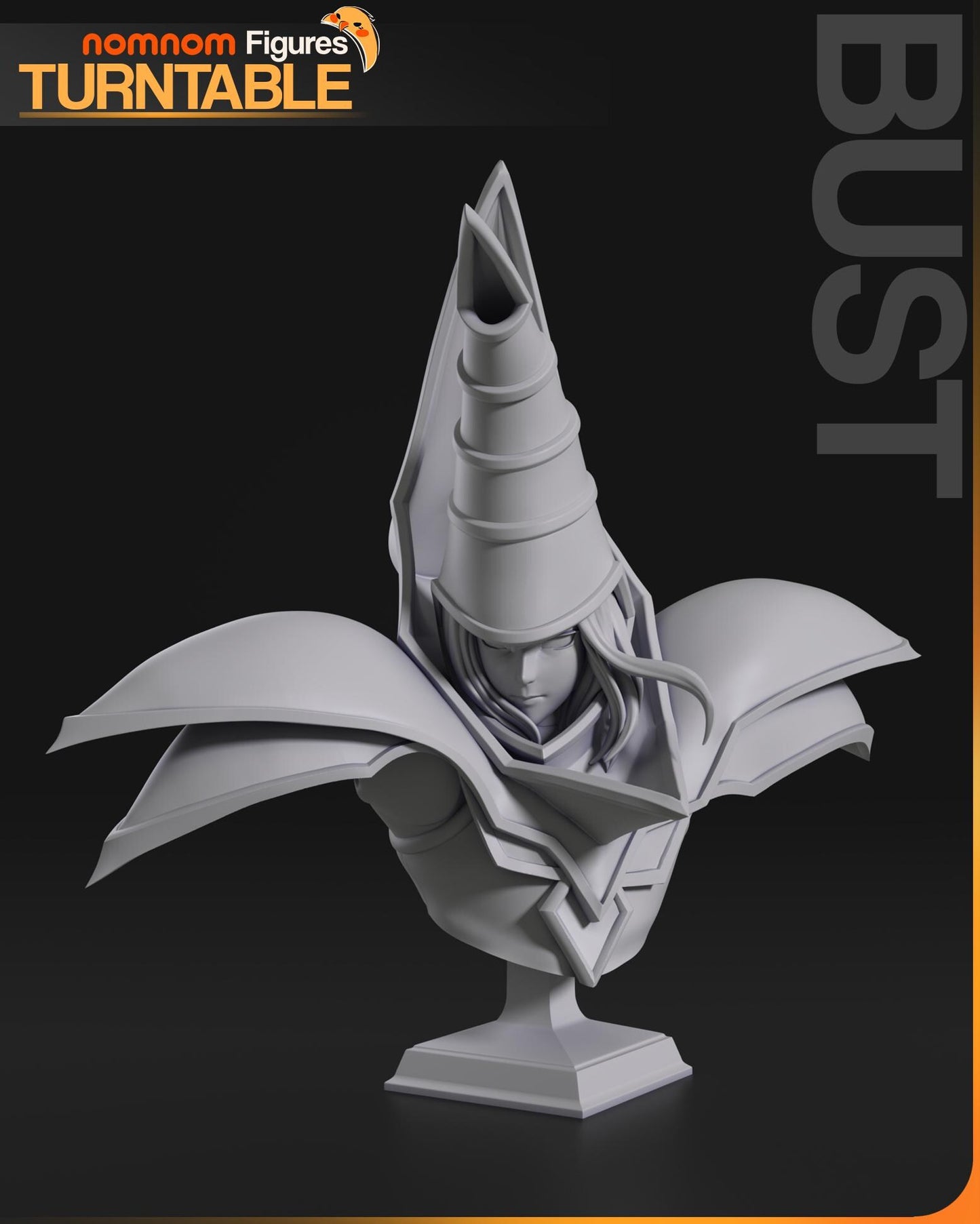 Magician Statue Model Kit by Nom Nom Figures
