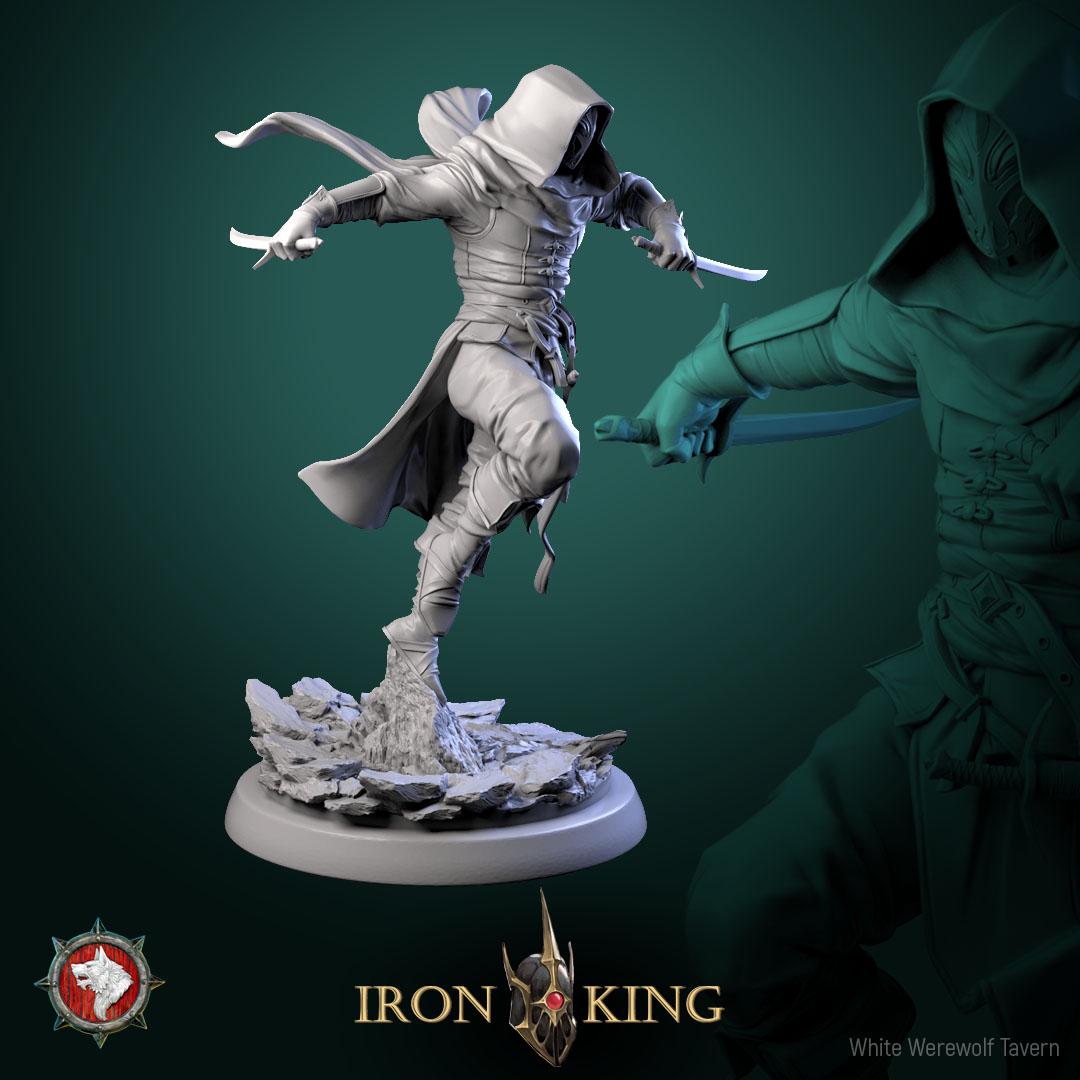 Dead Assassin from "Iron King" by White Werewolf Tavern Miniatures