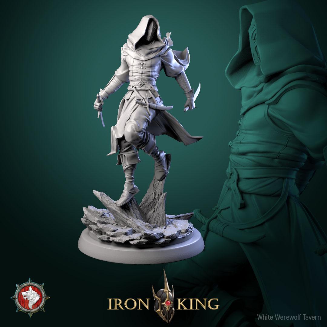 Dead Assassin from "Iron King" by White Werewolf Tavern Miniatures
