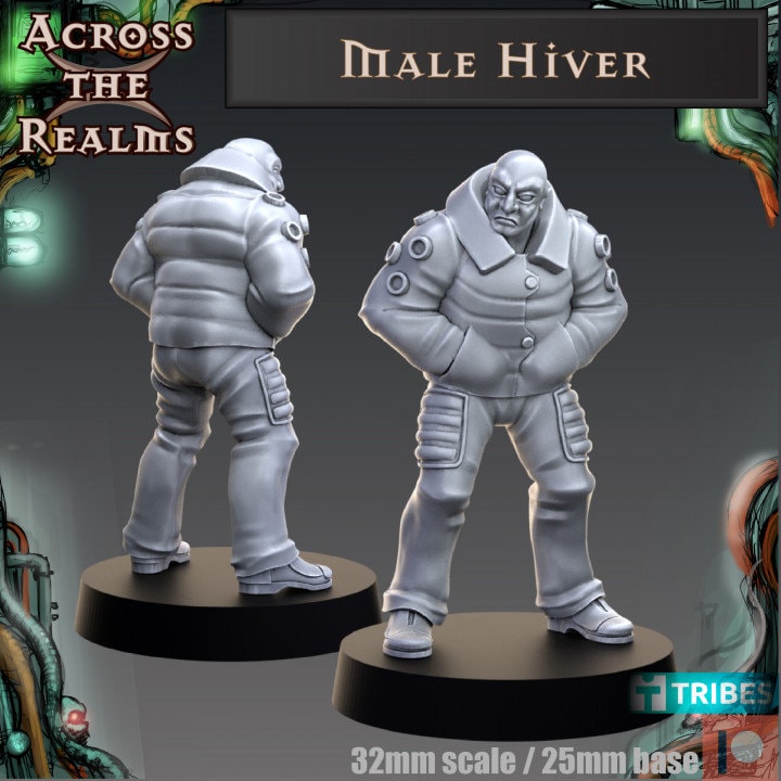 Grimdark Citizens by Across the Realms Miniatures