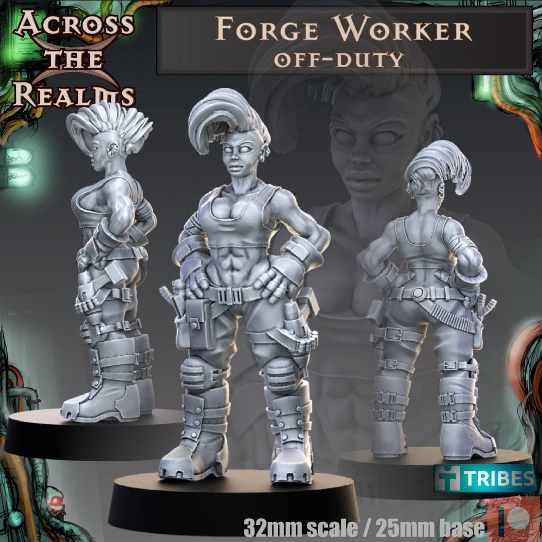 Grimdark Citizens by Across the Realms Miniatures