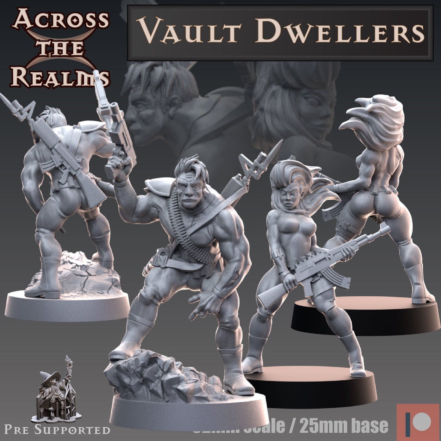 Vault Dwellers by Across the Realms Miniatures