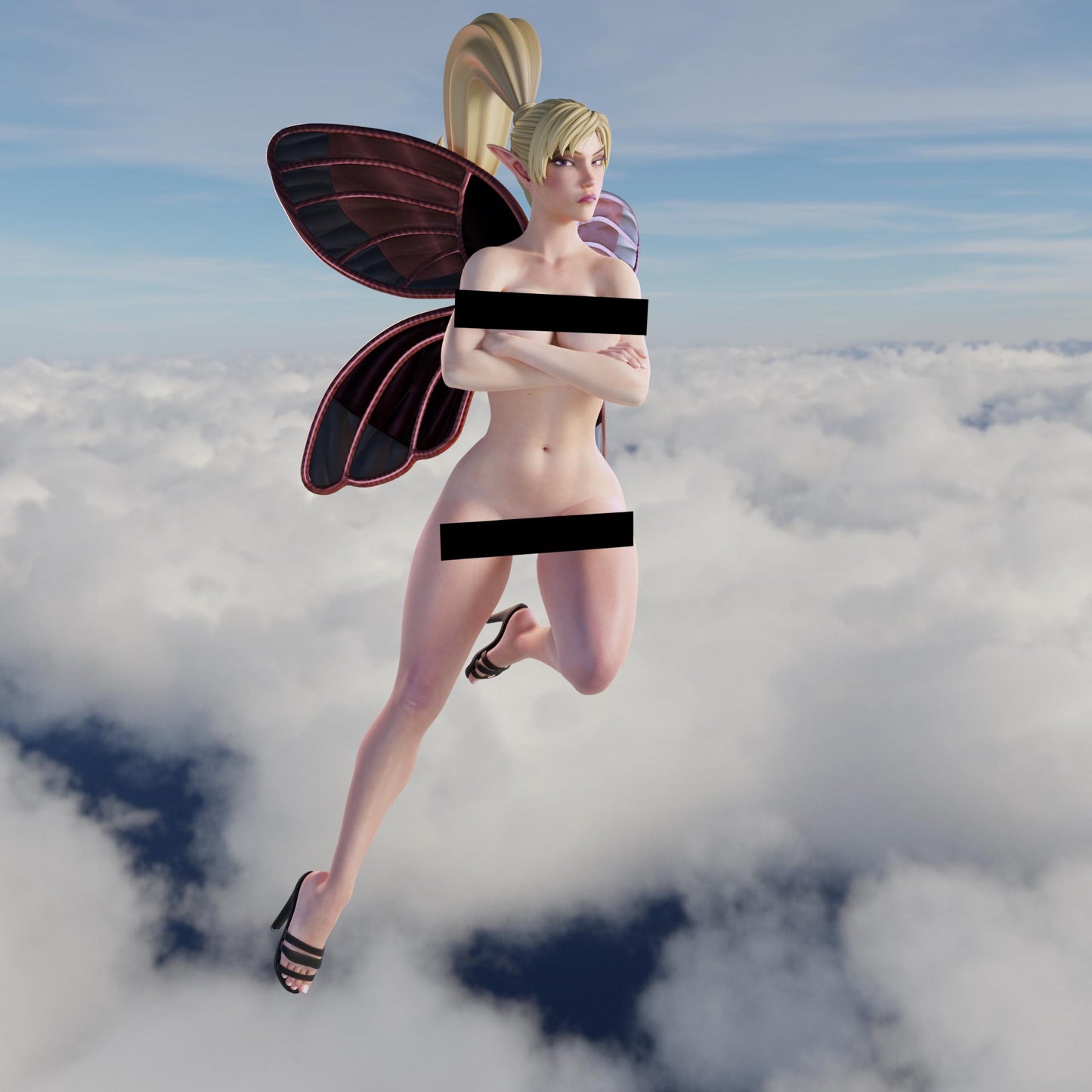 Petal from "Fairy of Ditz" by QB Works Miniatures