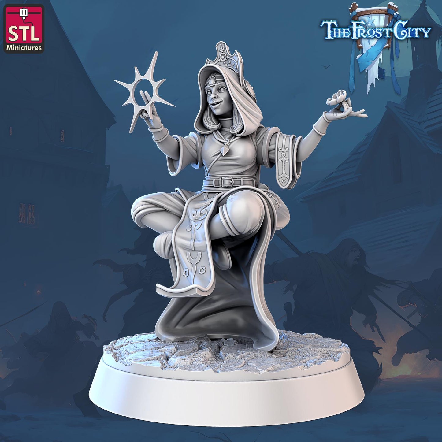 Mage Pack 2 from Frost City by STL Miniatures