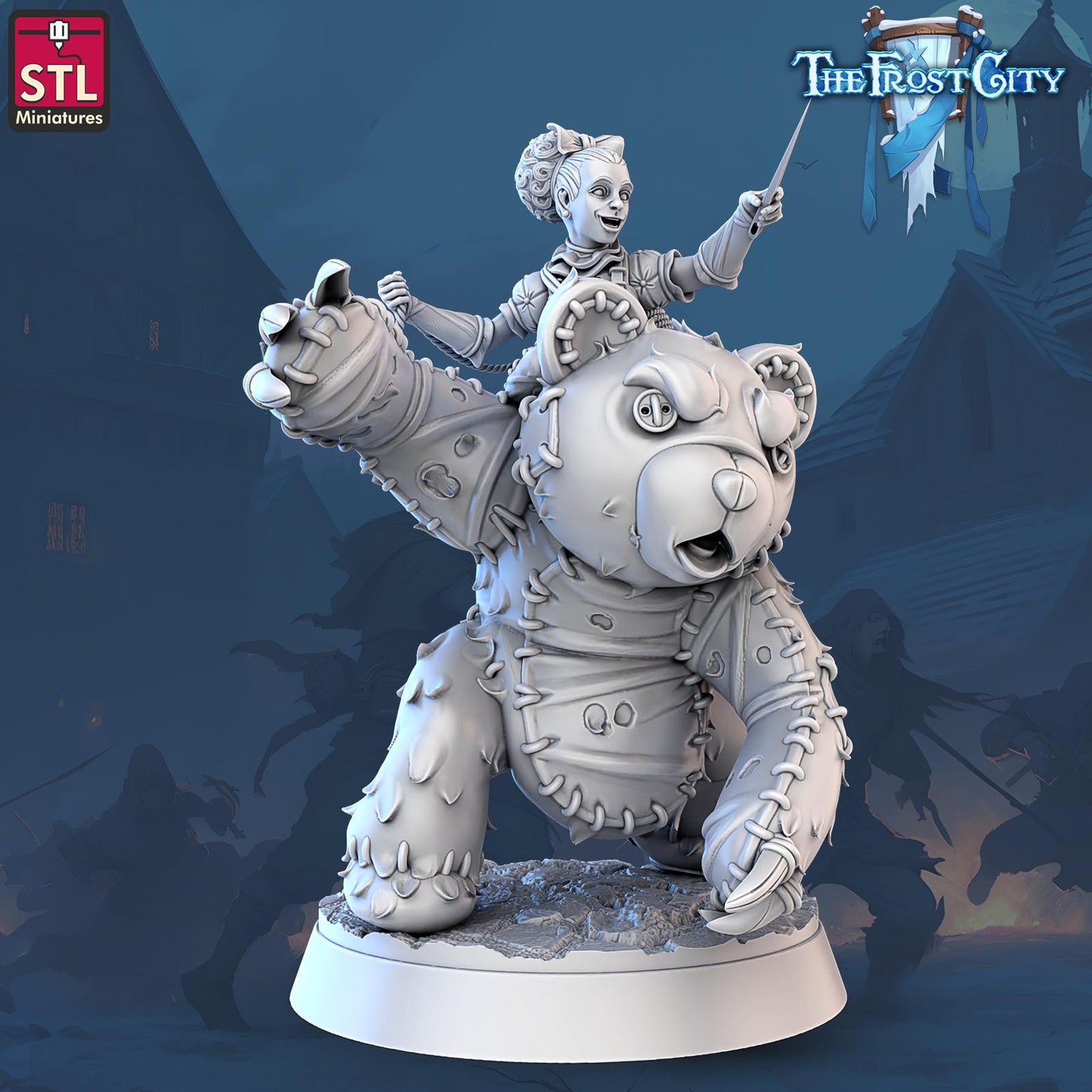 Mage Pack 2 from Frost City by STL Miniatures