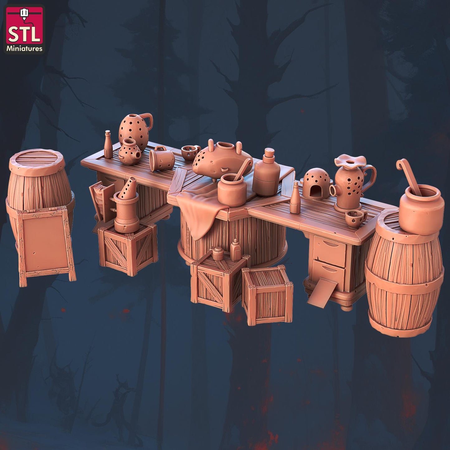 Beekeepers Set by STL Miniatures