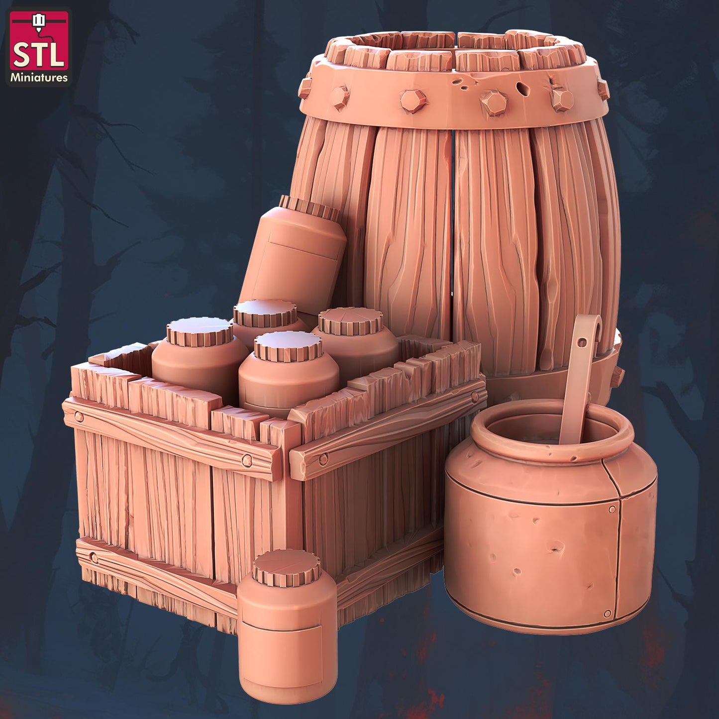 Beekeepers Set by STL Miniatures