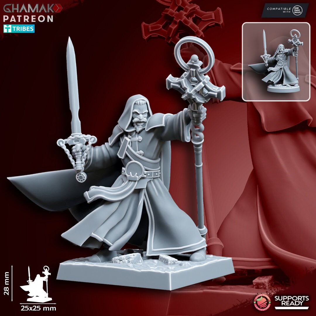 Empire Wizard by Ghamak Miniatures