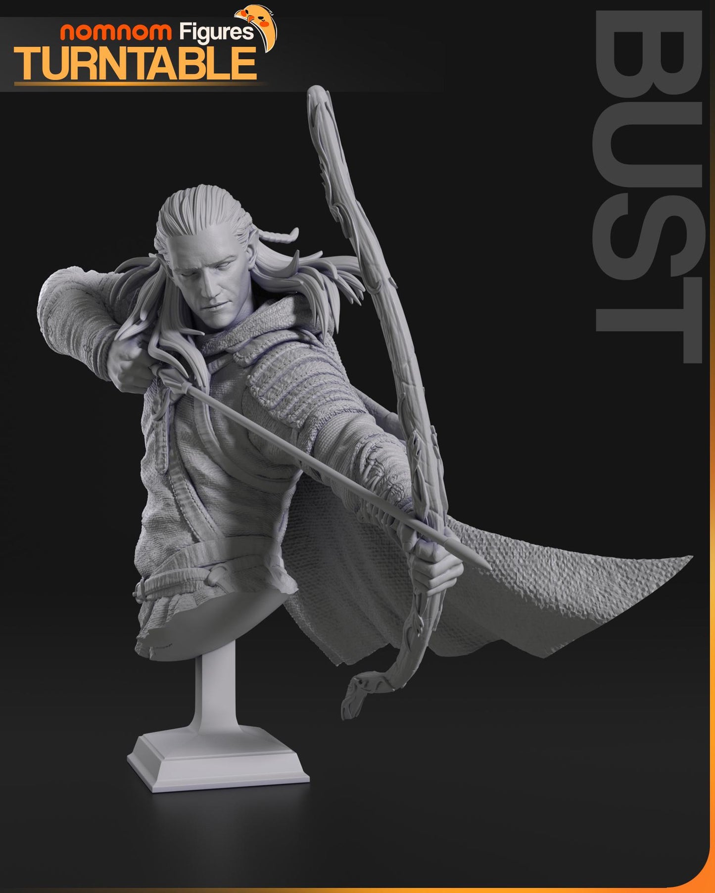 Gimli & Legolas Statue Model Kit by Nomnom Figures
