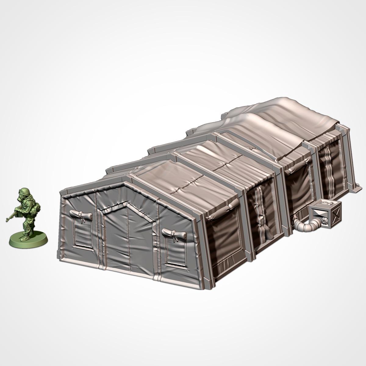 MILITARY BARRACKS by Txarli Factory Terrain