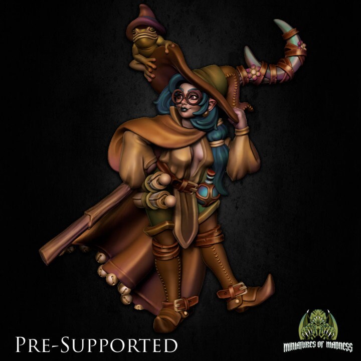 Ruby The Witch by Miniatures of Madness