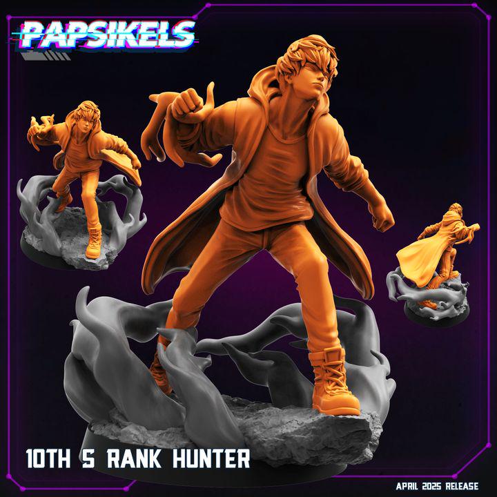 10TH S RANK HUNTER by Papsikels Miniatures