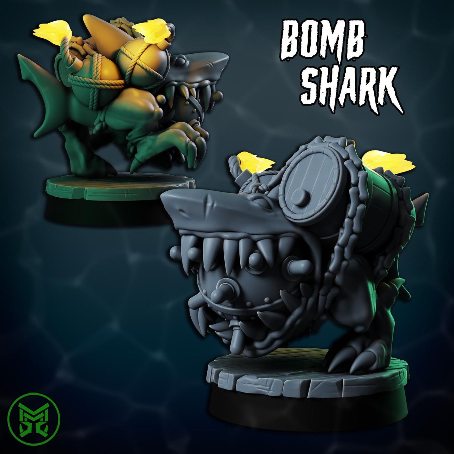 Bomb Shark by Mekka Miniatures