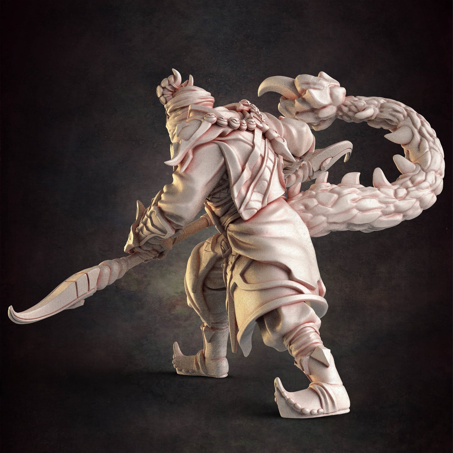 Tabaxi & Tiefling Bandits by Red Clay Collectibles Miniatures