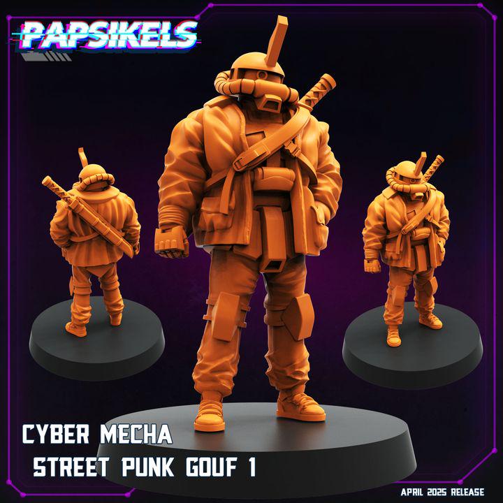 Street Punk Gouf by Papsikels Miniatures