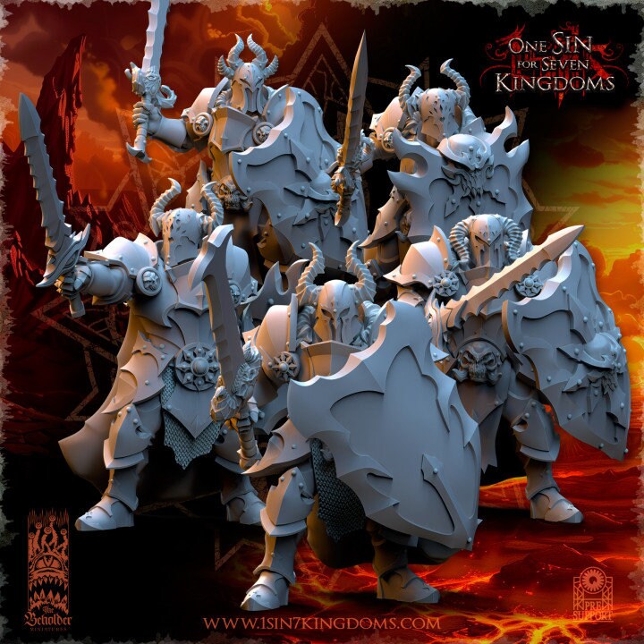 Realm of Mayhem Warriors by Beholder Miniatures