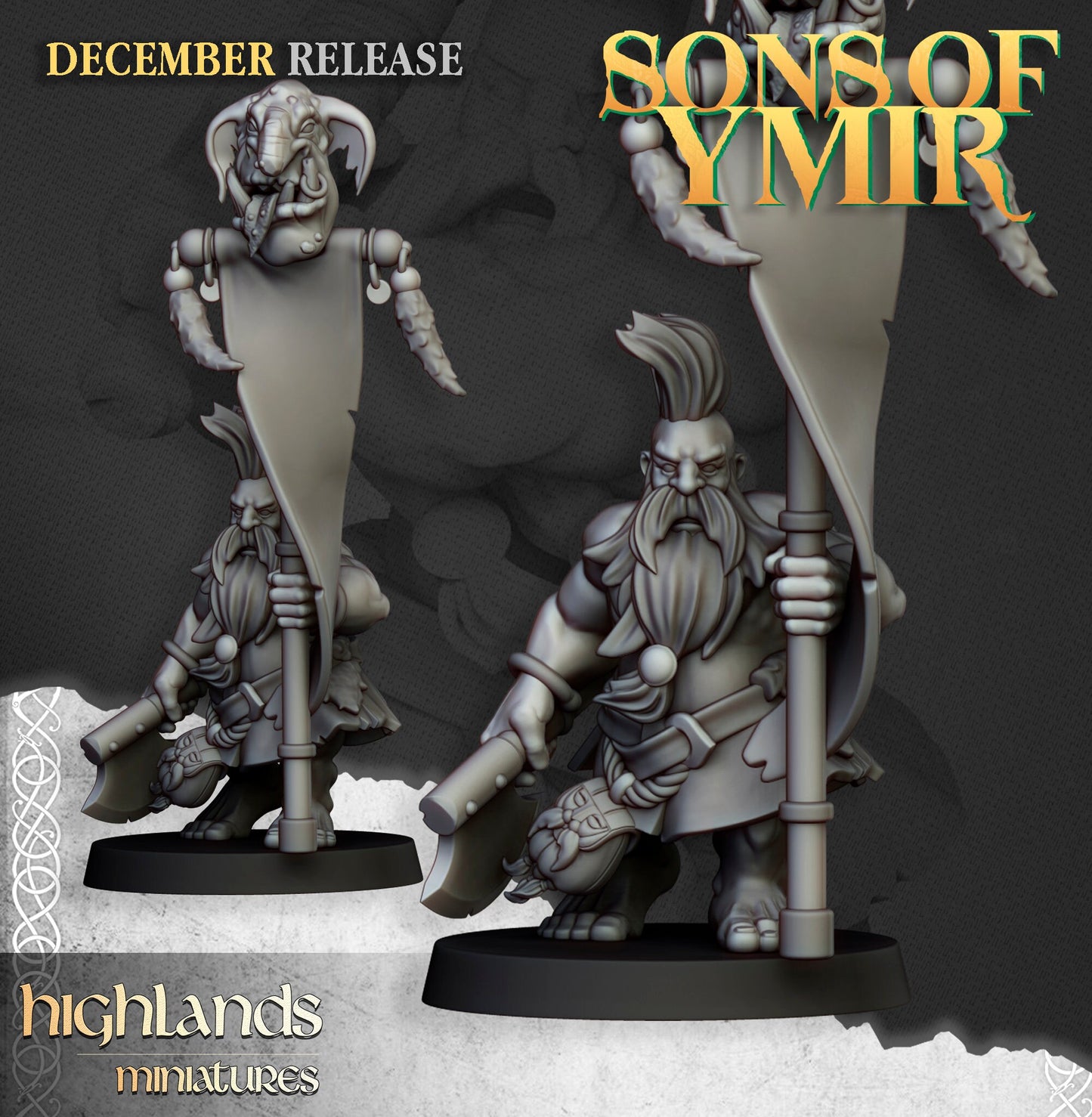 Dwarf Death Seekers by Highland Miniatures