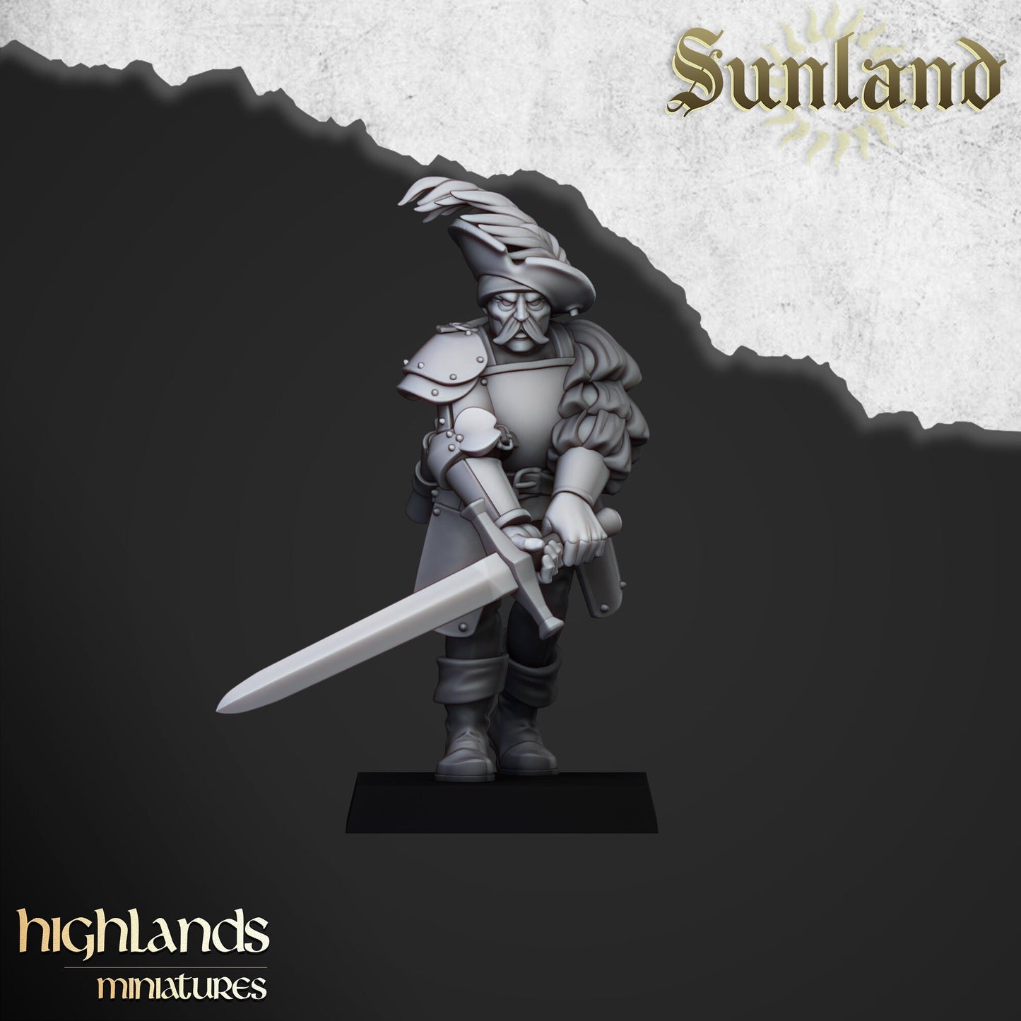 LANDSKNECHT Unit of Sunland by Highland Miniatures