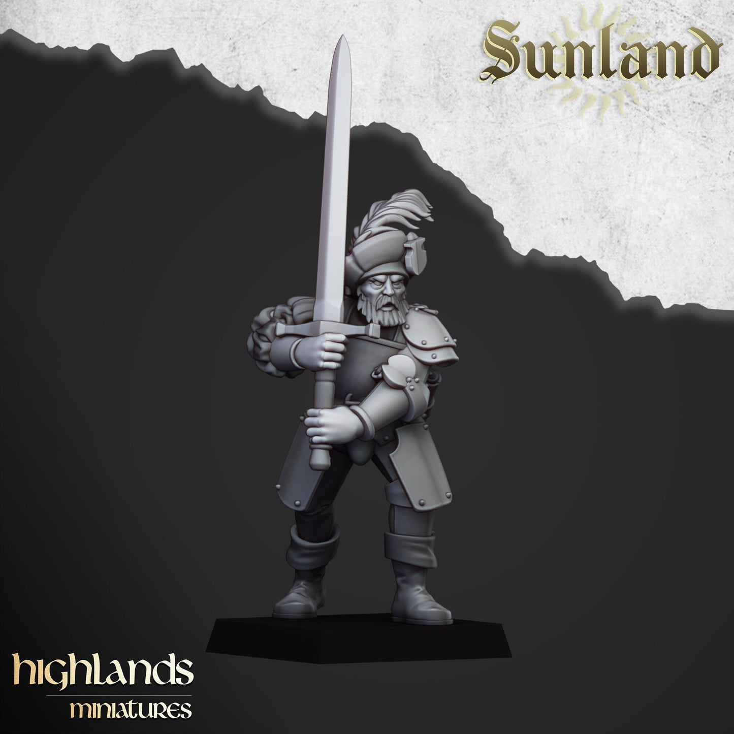 LANDSKNECHT Unit of Sunland by Highland Miniatures
