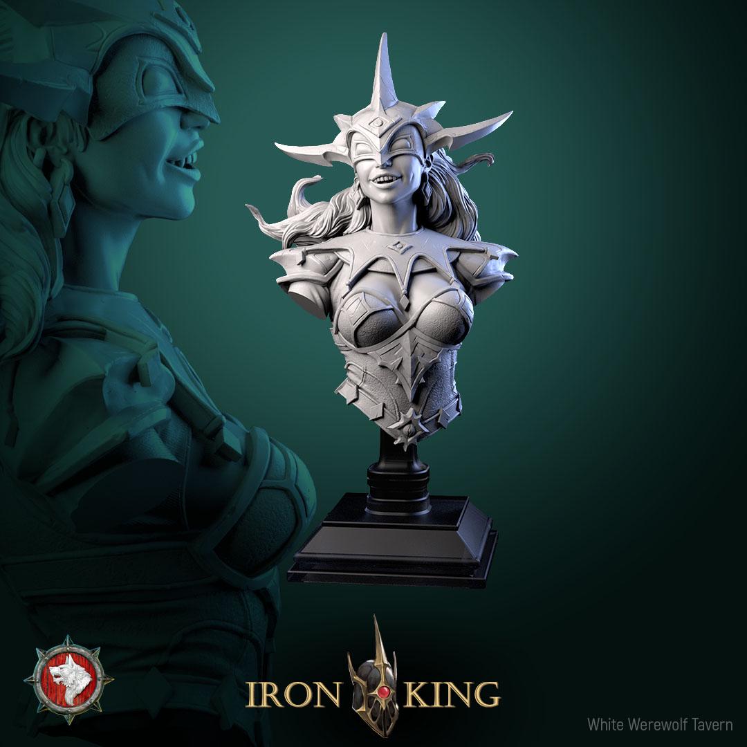 Zu Iron Lady from "Iron King" by White Werewolf Tavern Miniatures