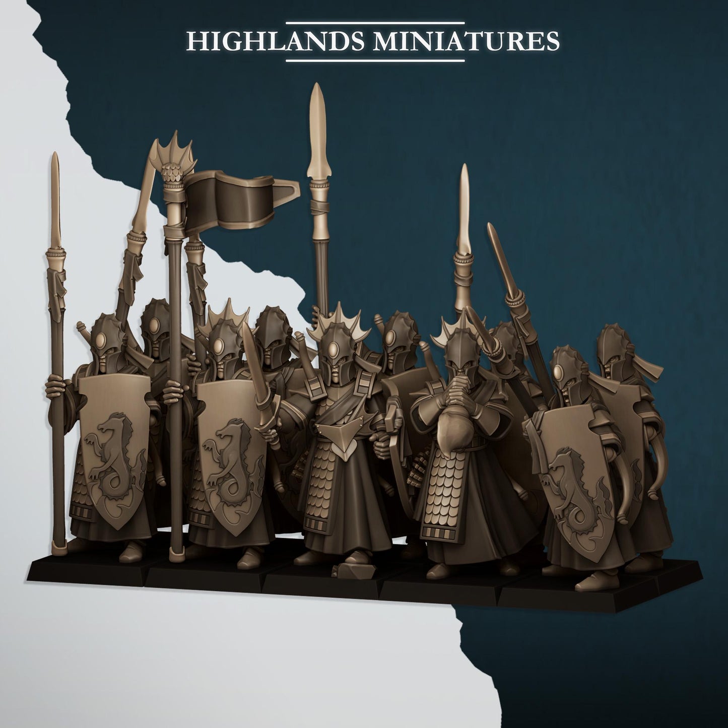 Aegean Elf Sea Guard by Highland Miniatures