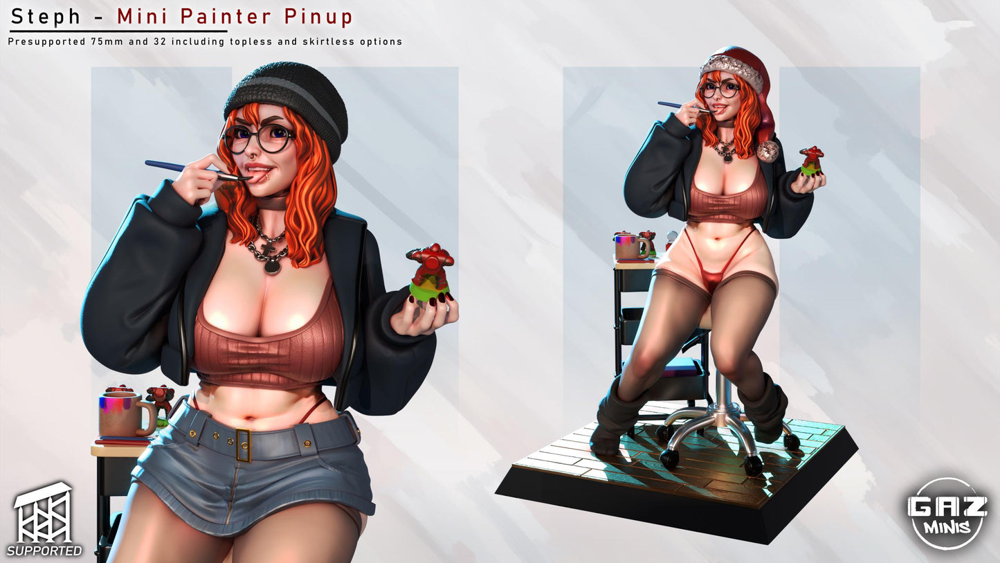 Stephanie - Mini Painter by Gaz Minis