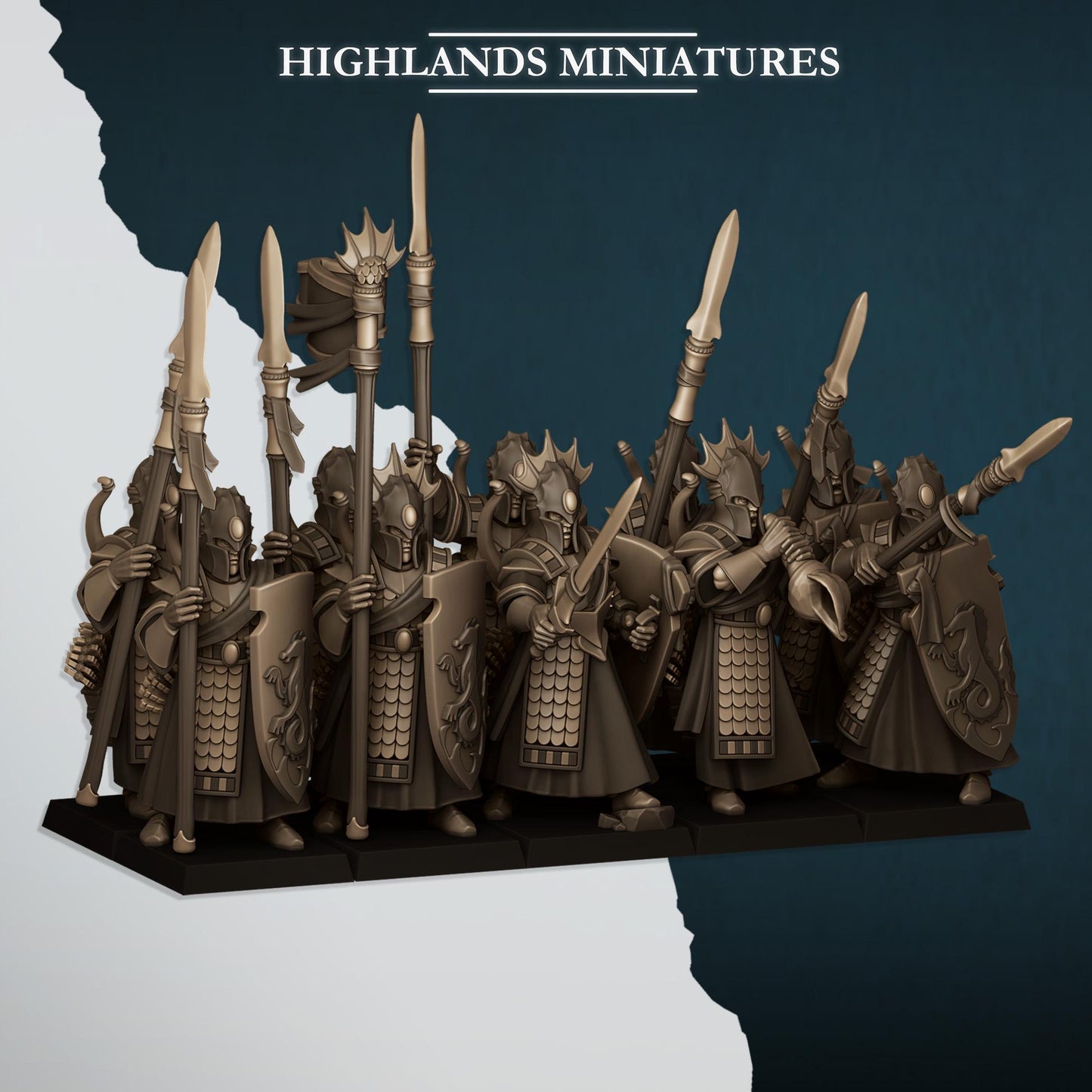 Aegean Elf Sea Guard by Highland Miniatures