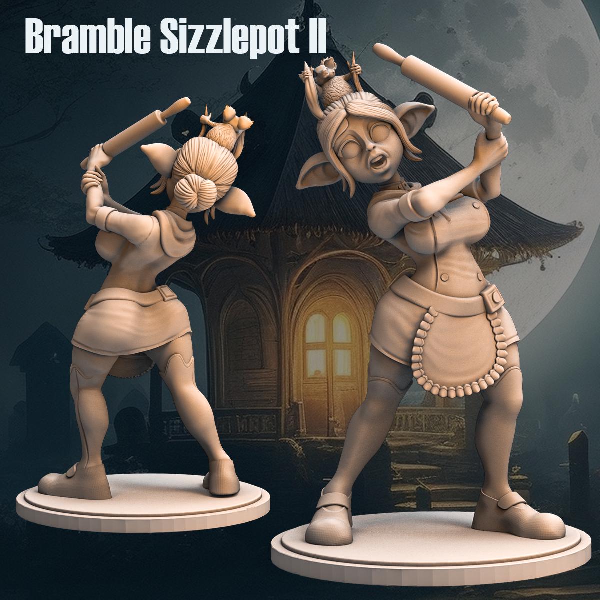 Bramble Baker from "Goblin Tavern" by Anexeo Miniatures