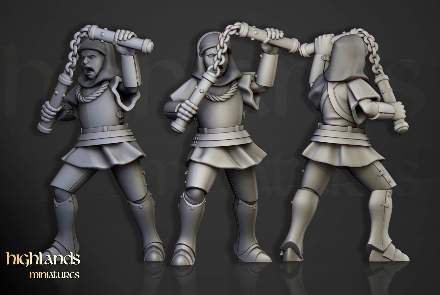 Young Sisters of St Helena by Highland Miniatures