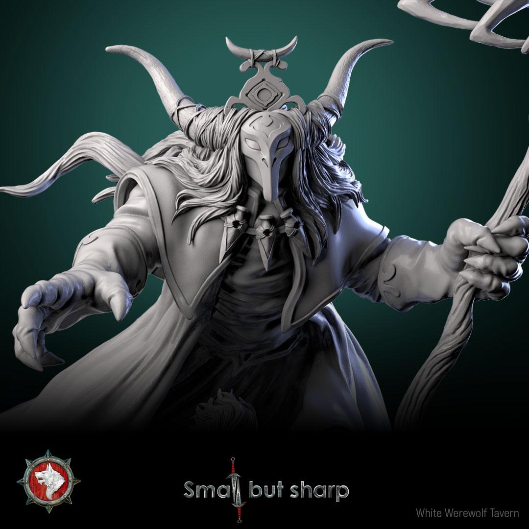 Halfling Gambler from "Small but sharp" by White Werewolf Tavern Miniatures