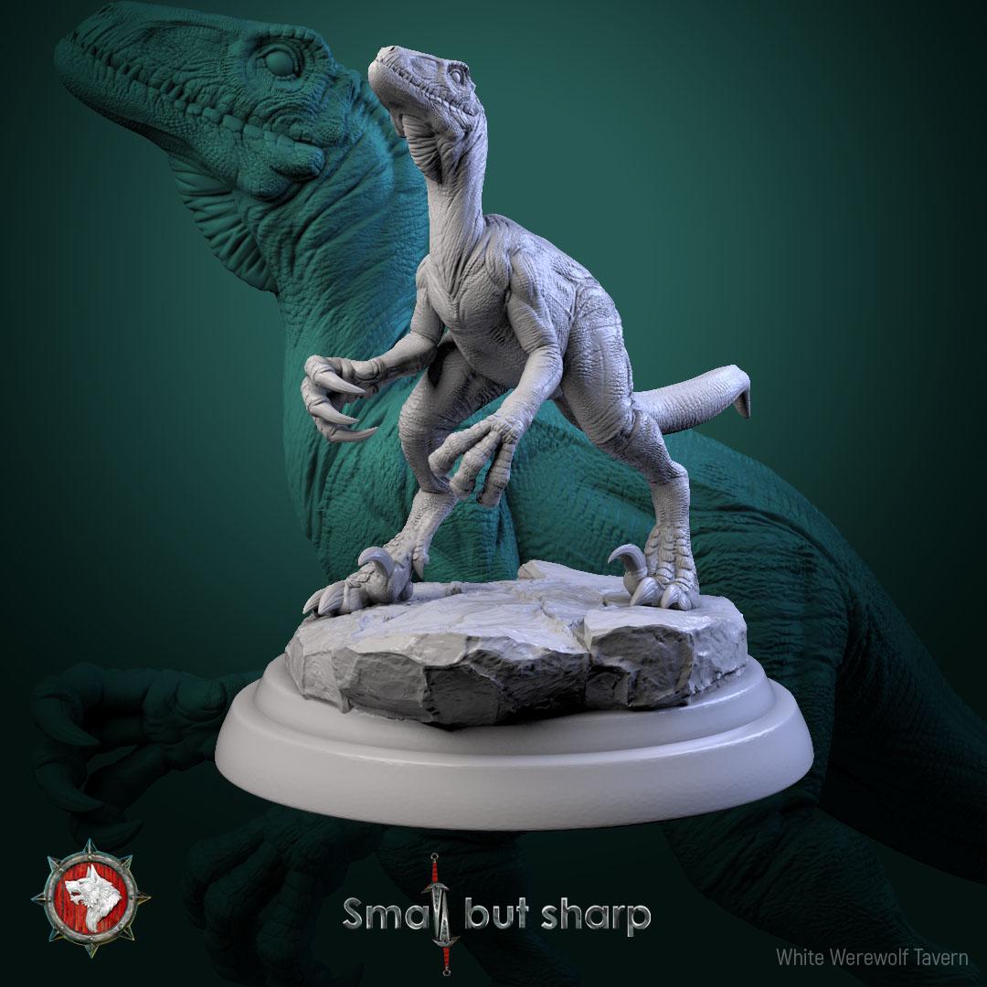 Dinos from "Small but sharp" by White Werewolf Tavern Miniatures
