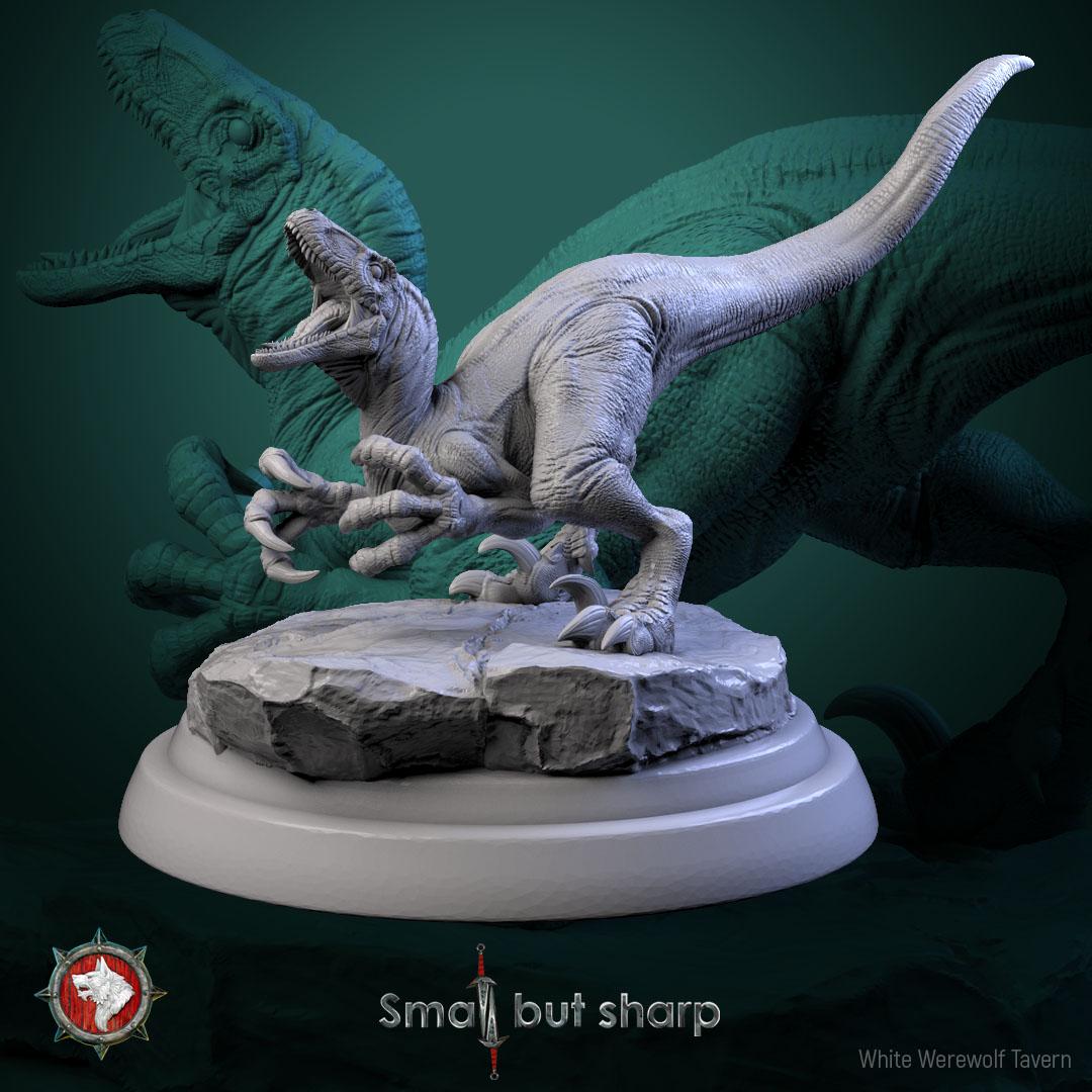 Dinos from "Small but sharp" by White Werewolf Tavern Miniatures