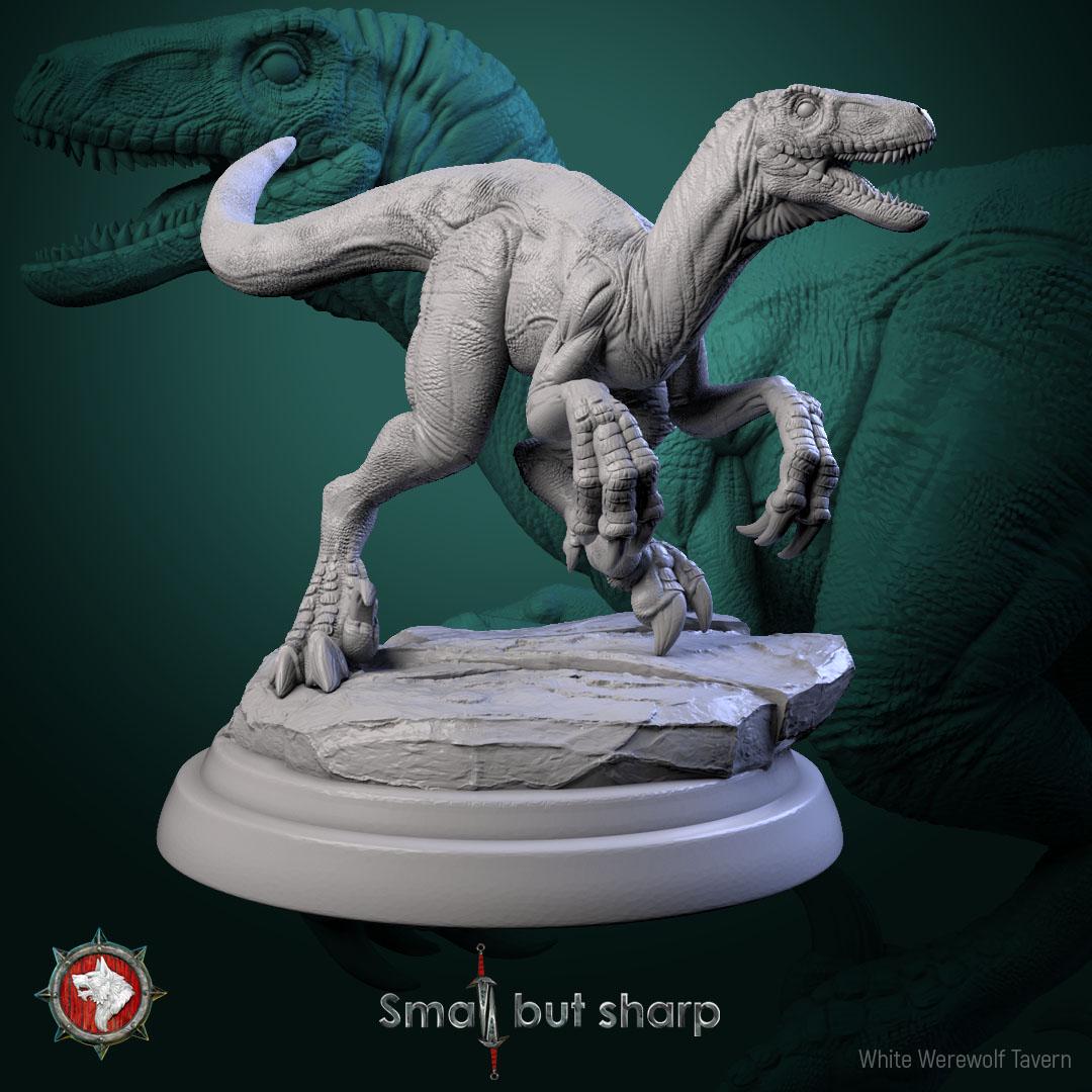Dinos from "Small but sharp" by White Werewolf Tavern Miniatures