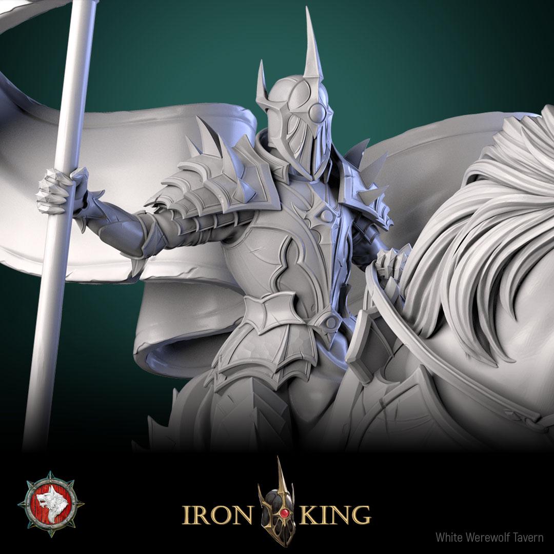 Iron King from "Iron King" by White Werewolf Tavern Miniatures