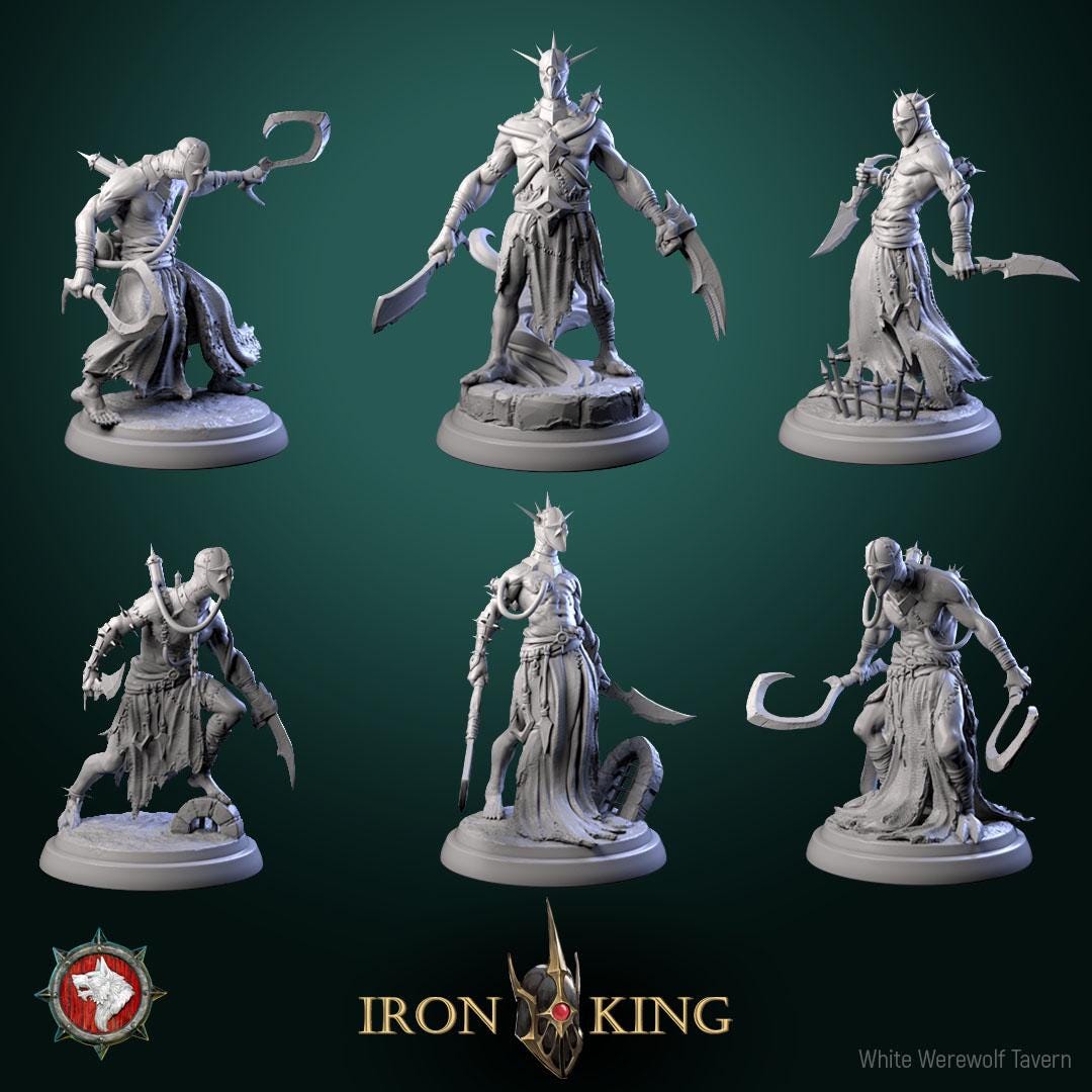 Homunculus from "Iron King" by White Werewolf Tavern Miniatures