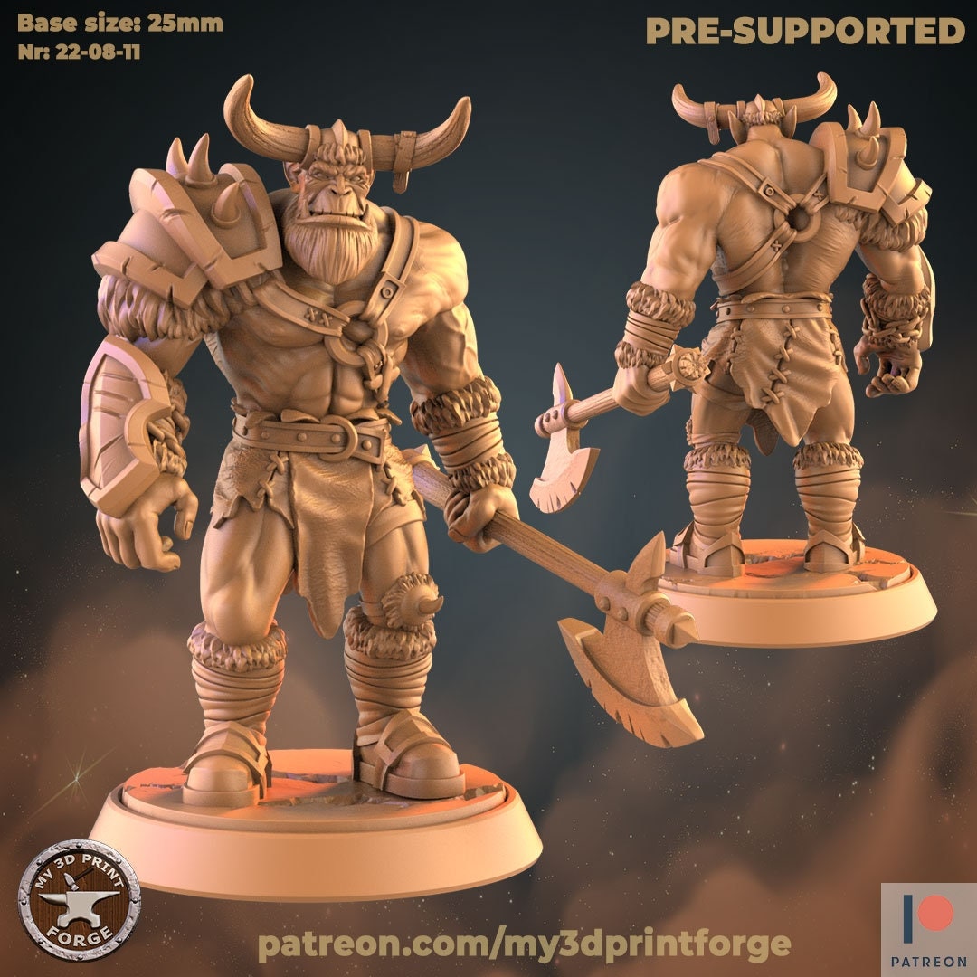 Maghar Orcs Vol. 3 by My3dprintforge Miniatures