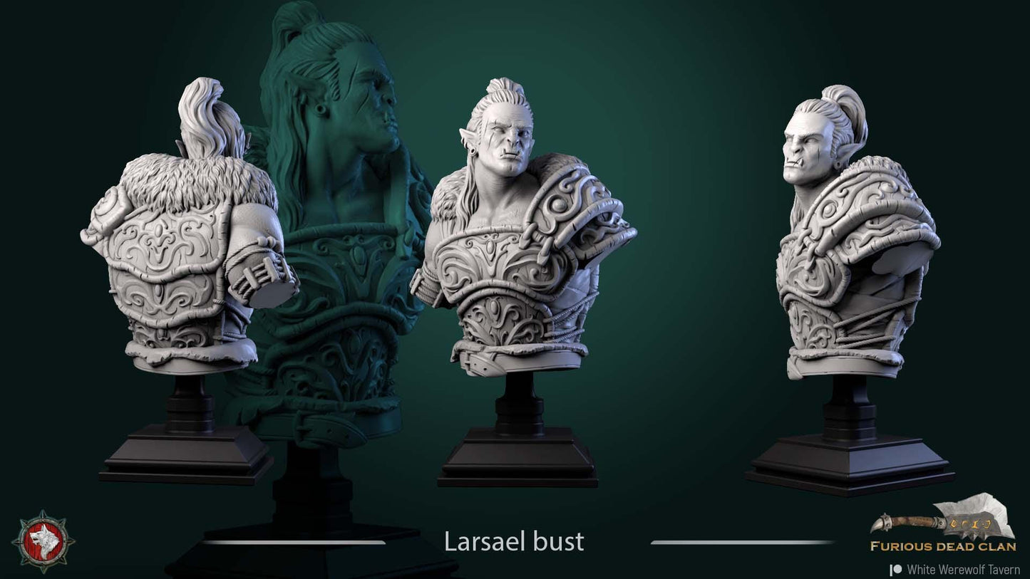 Larsael the Lightning from "Furious Dead clan" by White Werewolf Tavern Miniatures