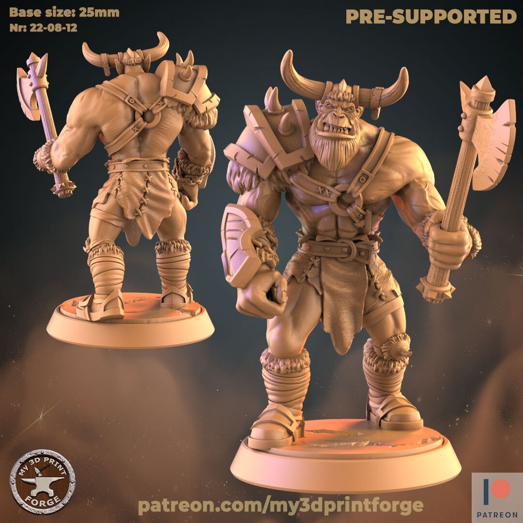 Maghar Orcs Vol. 3 by My3dprintforge Miniatures
