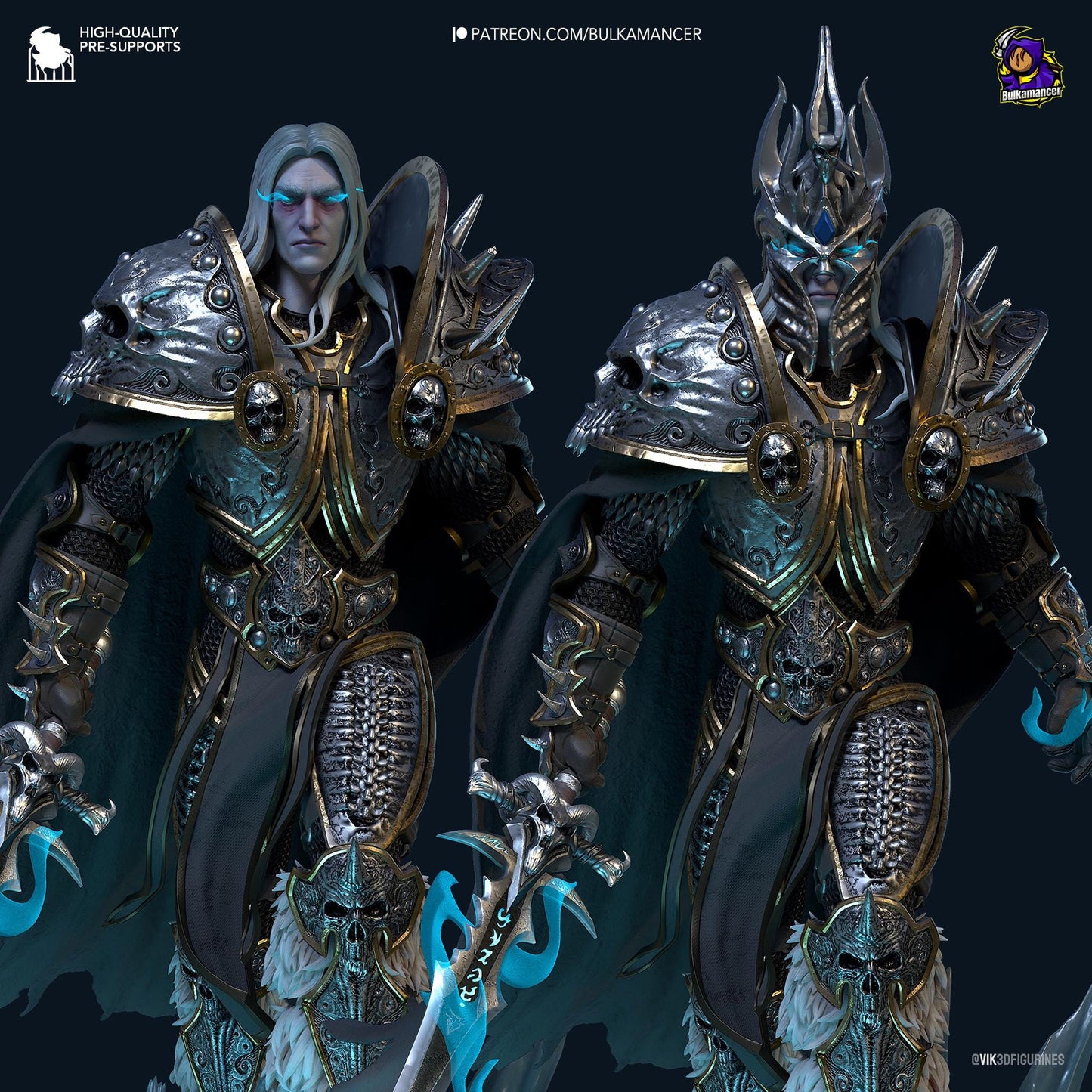 Fallen Prince Statue Model Kit by Bulkamancer Sculpts