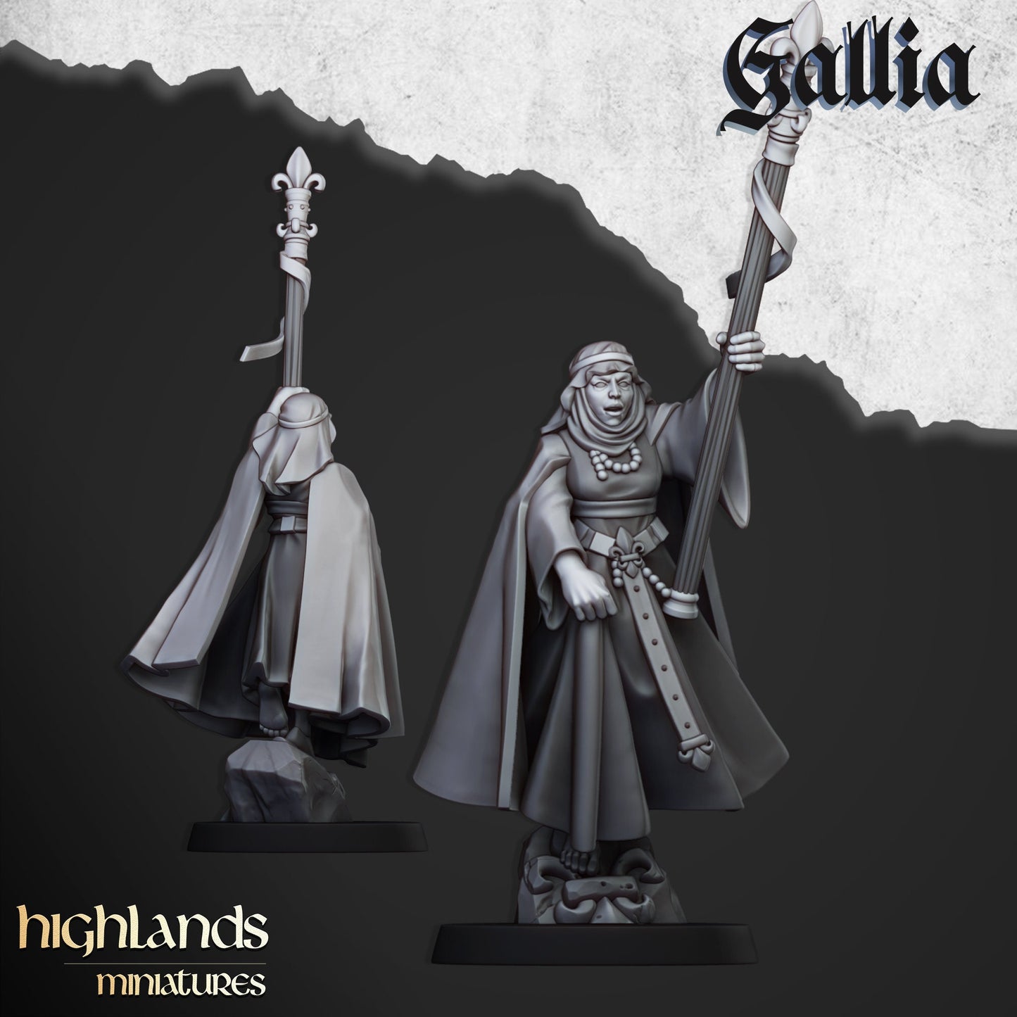 Damsel of Gallia by Highland Miniatures
