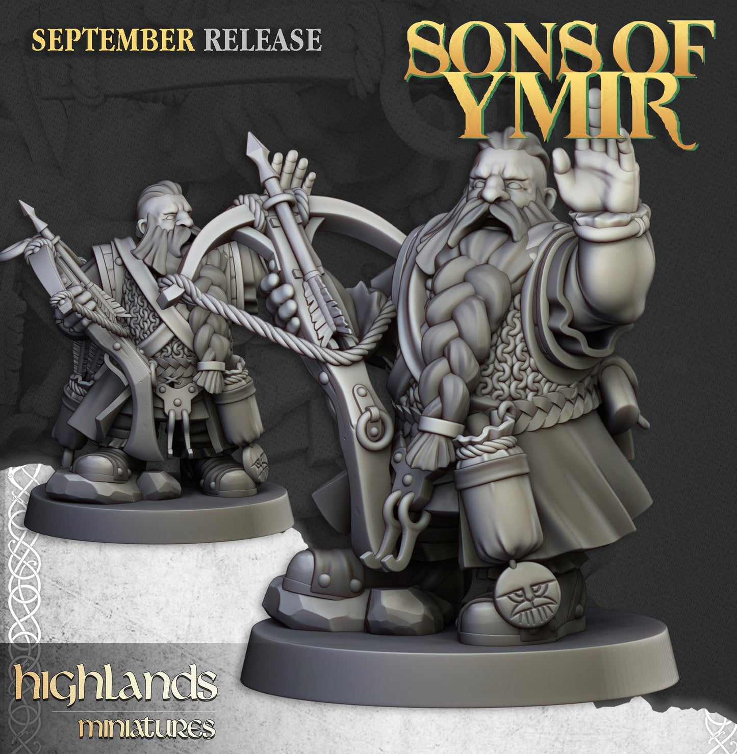 Dwarf Crossbowmen Unit by Highland Miniatures